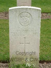 Reichswald Forest War Cemetery - Worthington, Edward